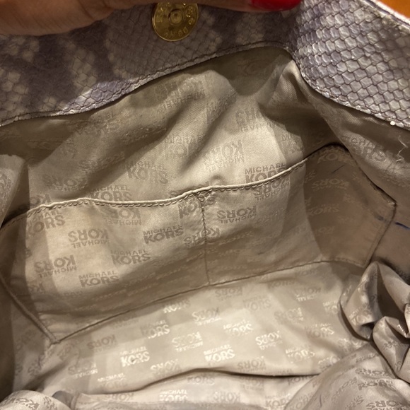 Michael Kors Snake skinned leather tote - Picture 8 of 10